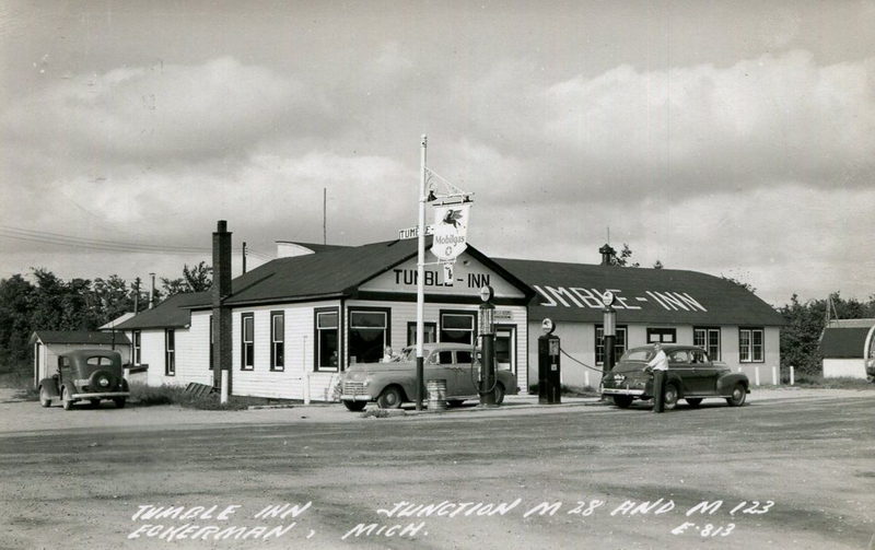 Tumble Inn (Tumble-Inn) - Vintage Postcard (newer photo)